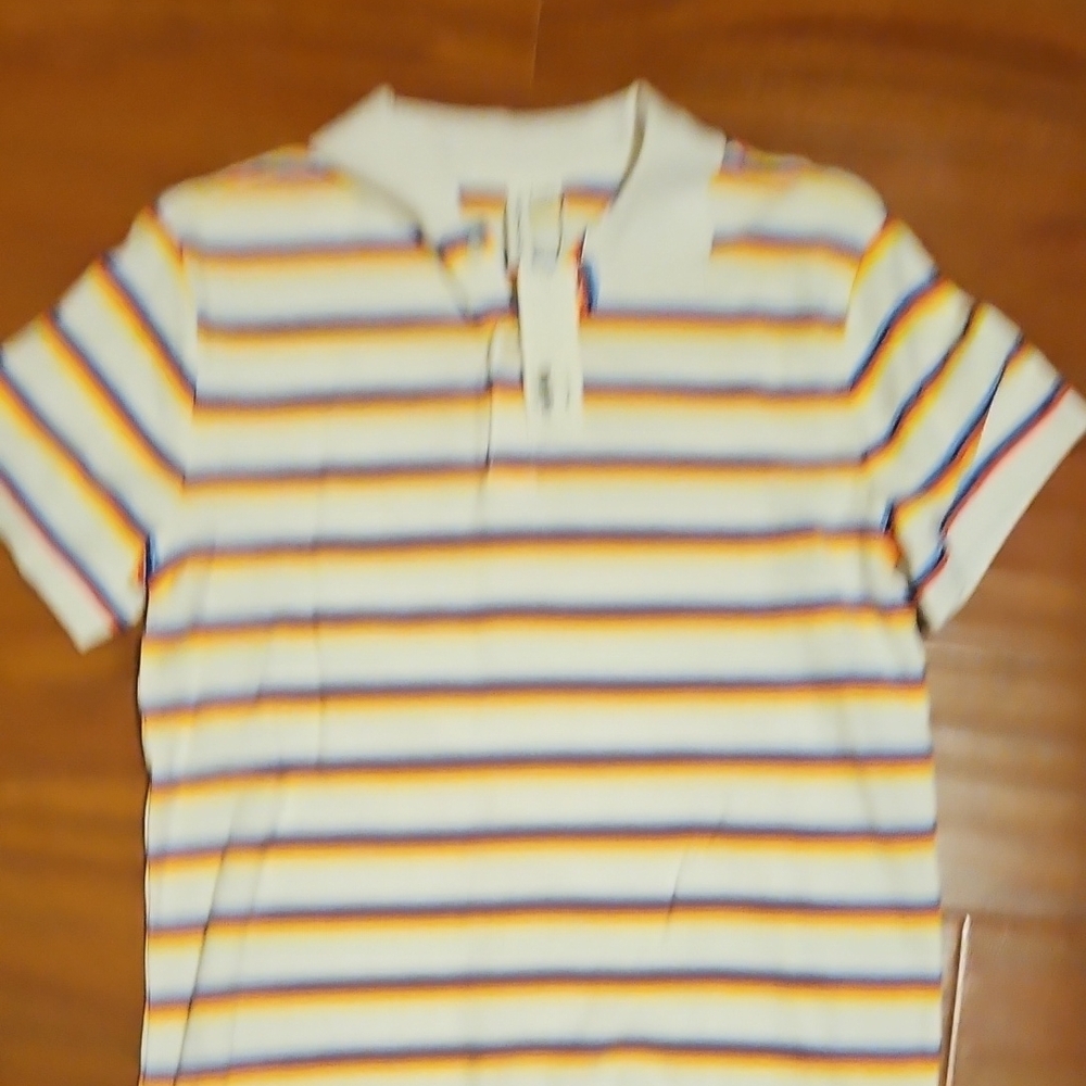 Striped Kids Polo Shirt
